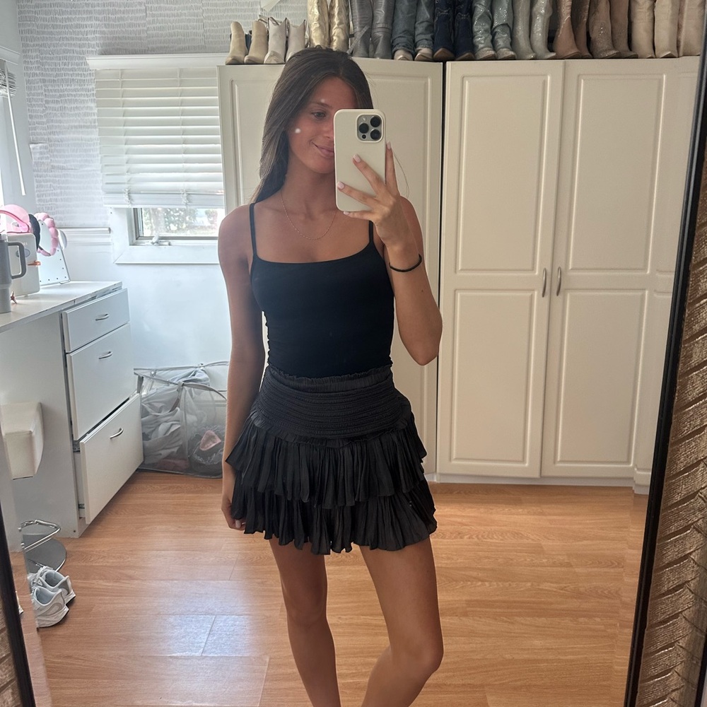 ruffle skirt
